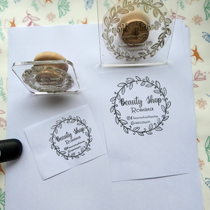 TIMBRE MANUAL PERSONALIZADO